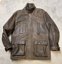 HIDEPARK Cappotto Uomo Pelle