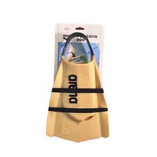 Arena Powerfin Pro II pinne allenamento nuoto - ORO uomo taglia 12,5-13,5 46/47