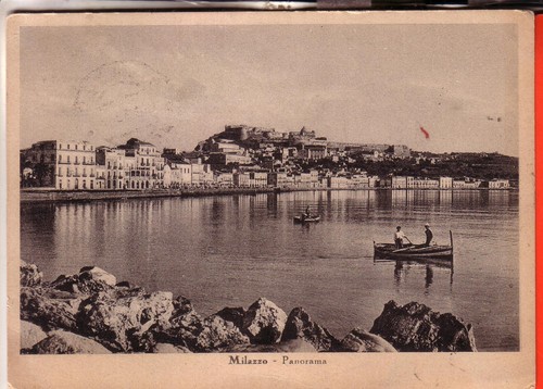 Cartolina milazzo antica - cartolina,