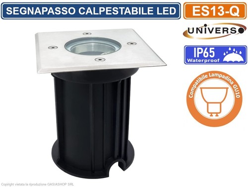 Portalampada segnapasso - portalampada, da