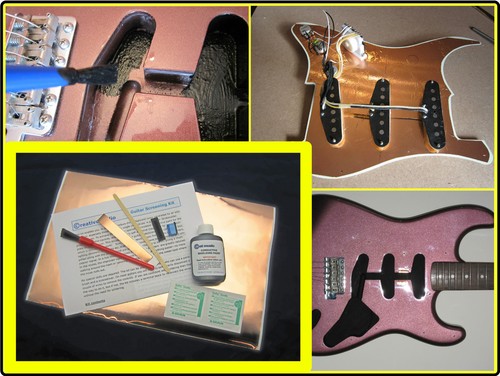 Chitarra schermatura kit - kit,