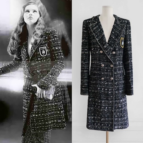 Cappotto giacca patch profumo - cappotto,