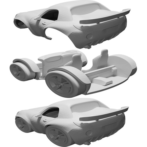 Modello auto pontiac solstice - modello,