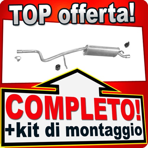 Silenziatore posteriore per - silenziatore,
