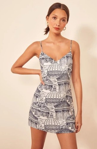 Riforma mini abito - riforma, navy