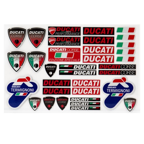 Adesivo moto ducati termignoni - moto,