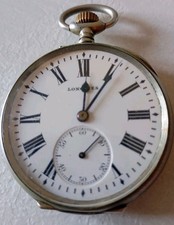 Orologio da Tasca Perseo Longines Ferrovia Dello Stato Assegnato Con Matricola 