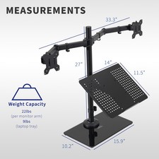 Vivo supporto scrivania - scrivania, per