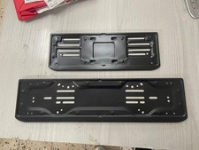 50 porta targa auto metallo