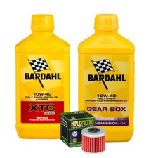 Kit Tagliando Olio Motore Cambio Honda Crf 250 R 2003 - 2016 Bardahl + Filtro