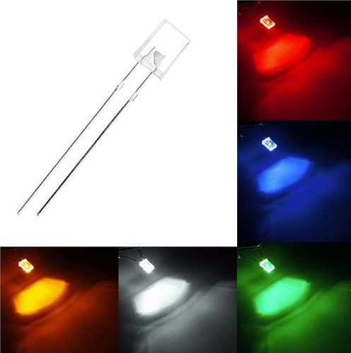 Diodi led rattangolari - 50, pz