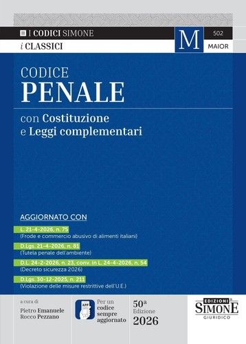 Codice penale con - , costituzione