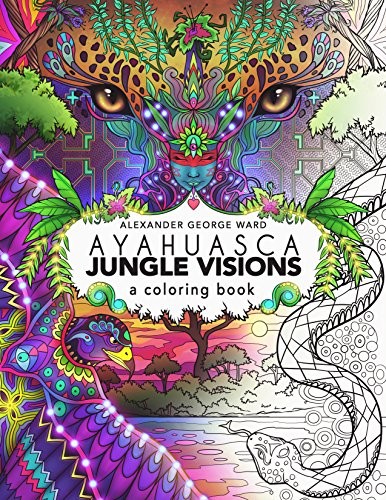 Ayahuasca jungle visions - jungle, by