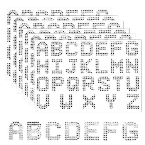 156 pezzi lettere alfabeto con - lettere,