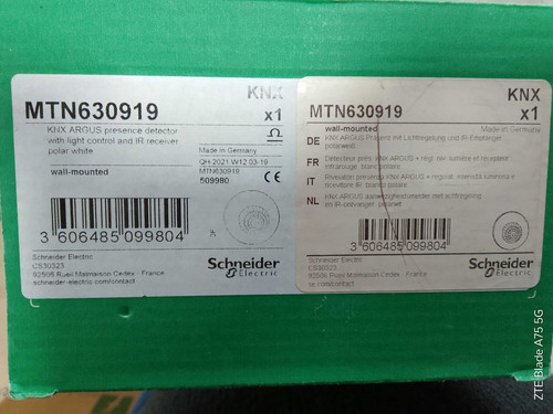 Schneider mtn630919 knx argus - schneider,