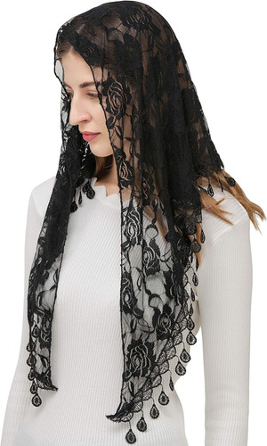 Velo messa triangolo - messa, mantilla