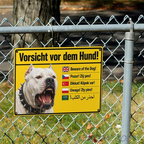 Attenzione dogo argentino - attenzione,