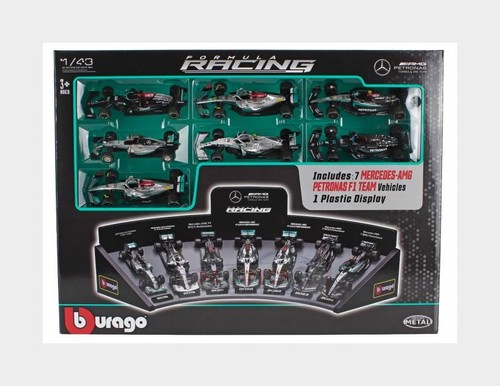 Burago mercedes set f1 - mercedes, gp