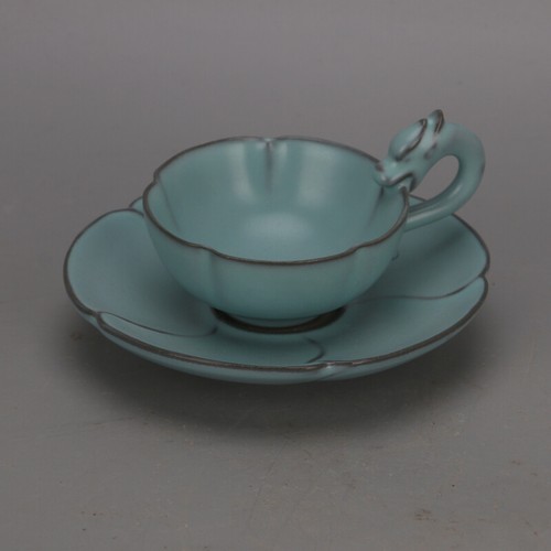 Tazza foglia loto drago - tazza,