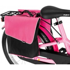 Borsa da imballaggio originale Puky DT 3, "Puky ROSA". Borsa da bicicletta, borsa portapacchi.