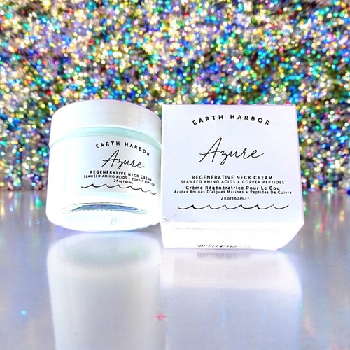 Earth harbor azure crema - azure,