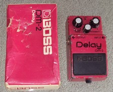 1982 BOSS DM-2 Delay Pedale