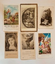 6 FIGURINE DI SANTINI VARI