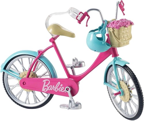 Barbie bicicletta con - barbie,