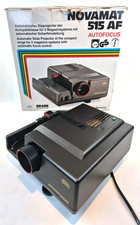 Braun Novamat 515 AF Proiettore Diapositive Automatico Funzionante Ottime Condizioni Boxato per 24x36mm