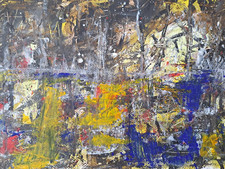 Quadro astratto moderno 21x30