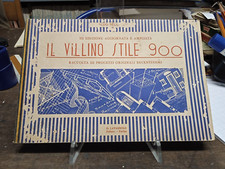 Libro il villino stile 900 architettura arte geometria casa modernariato