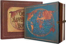 Our Adventure Book Album Fotografico Fai Da Te Copertina 3-D,Scrapbooking Album 
