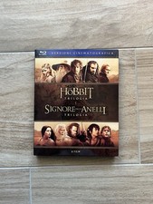 Il Signore Degli Anelli - Lo Hobbit Trilogia Completa Dvd Blu-Ray Cofanetto