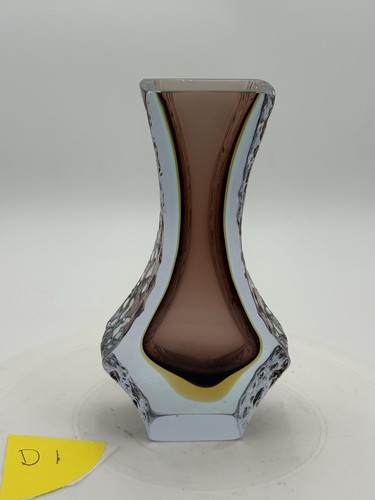 Vaso sfaccettato vetro