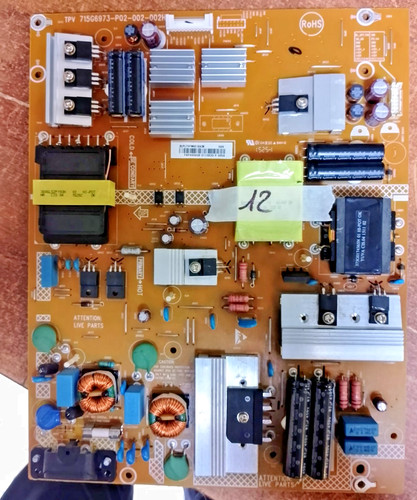 Scheda alim philips - alim., tv