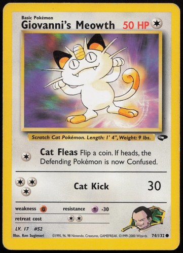 Pokemon giovanni meowth - pokemon,