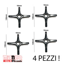 4 riduttore riduzione 4 punte smaltata 130mm x fornello cucine piano cottura gas