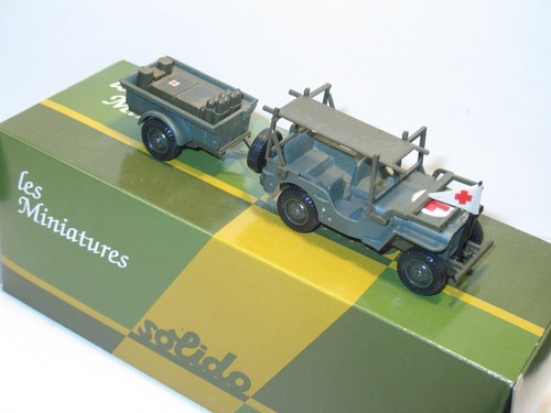 Solido jeep willys sanitaire - jeep,