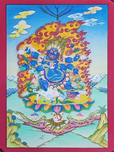 Quadro buddista tibetano