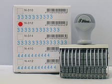 Timbro Numeratore N-312, 12