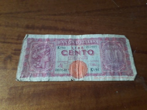 Banconote italia 100 cento - italia,