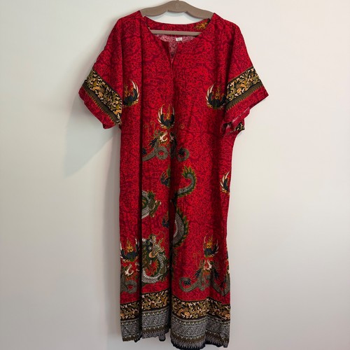 Batik kaftano vestito - e.c.,