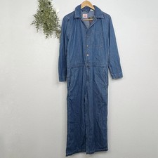 Tuta Levi Strauss & Co Heritage denim manica lunga con colletto taglia L