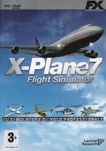 Plane flight simulator - x-plane,