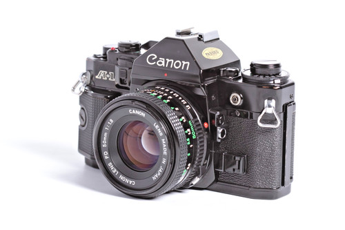 Canon black scocca con - canon, a-1