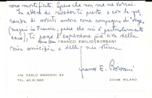 1971 milano prof franco - milano, prof.