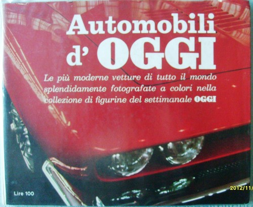 Album figurine automobili - figurine,