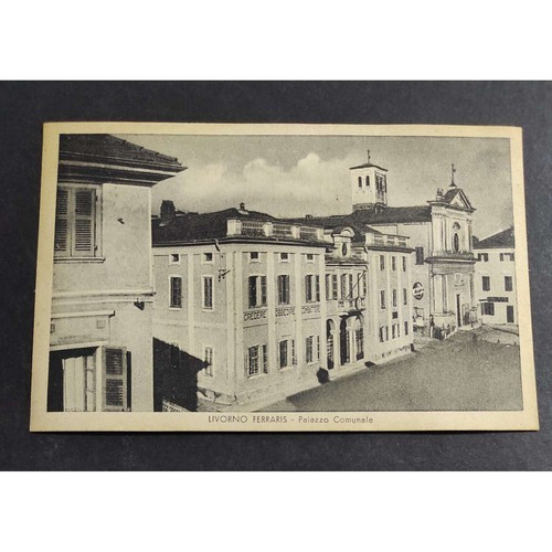 Cartolina livorno ferraris - livorno,