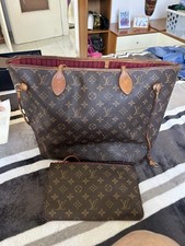 Borsa Louis Vuitton, iconico modello Neverfull M41177 Monogram Cer