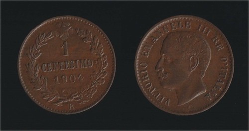 Centesimo 1904 vittorio - centesimo,